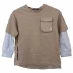 Long sleeved Top with breast pocket