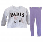 Paris Sweatshirt and leggings suit